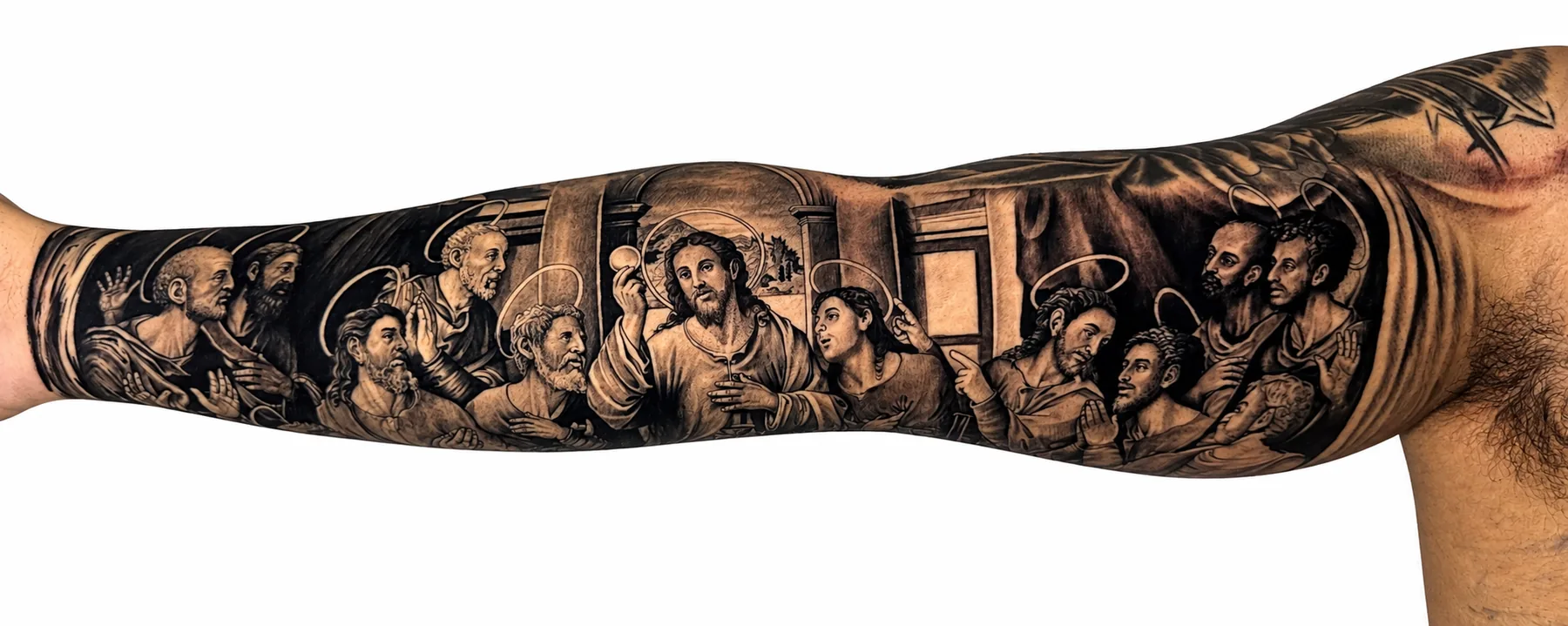 Andre Pareyn — large-scale arm composition